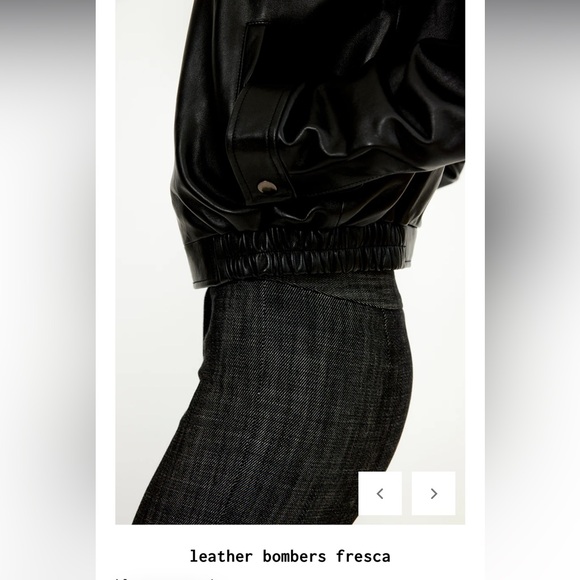 MUSIER PARIS - FRESA LEATHER BOMBER - Picture 3 of 4